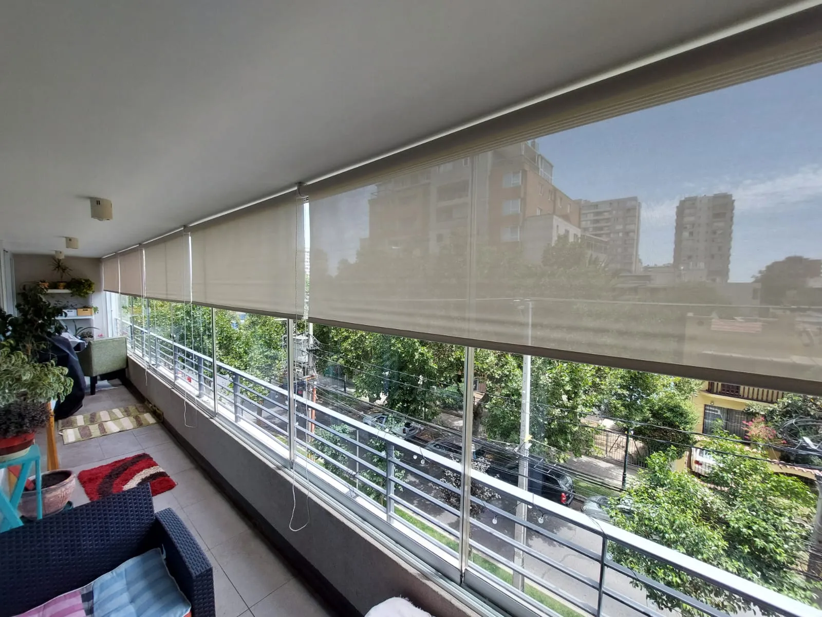 Cortina Roller — proyecto Terrallet