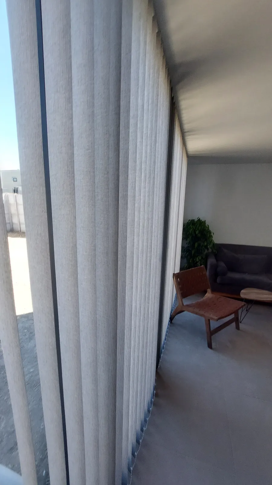 Cortina Vertical — proyecto Terrallet