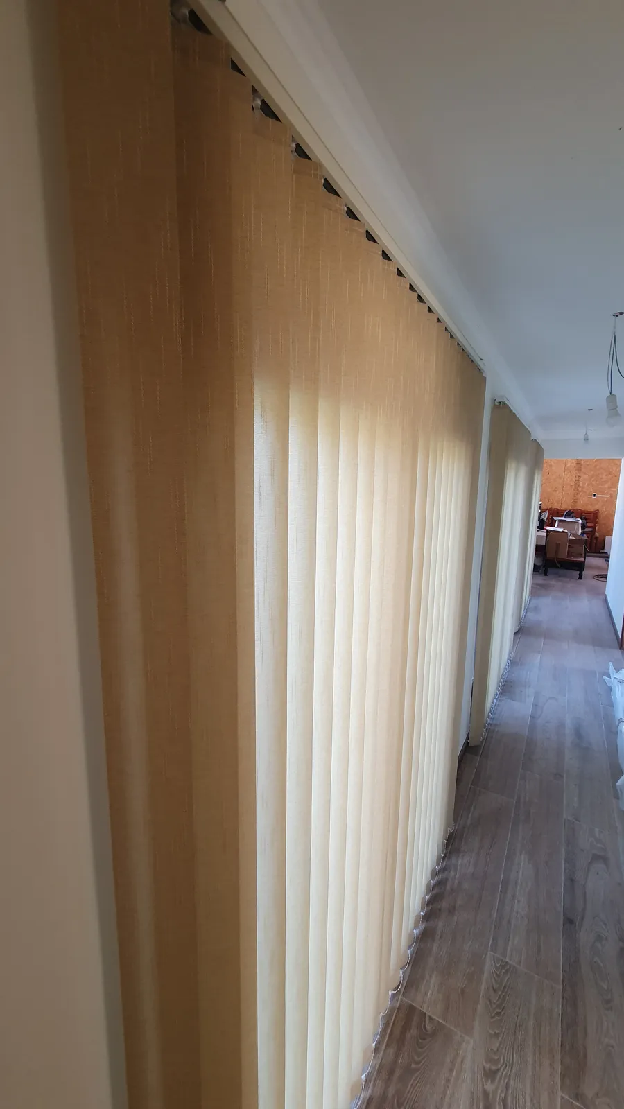 Cortina Vertical — proyecto Terrallet