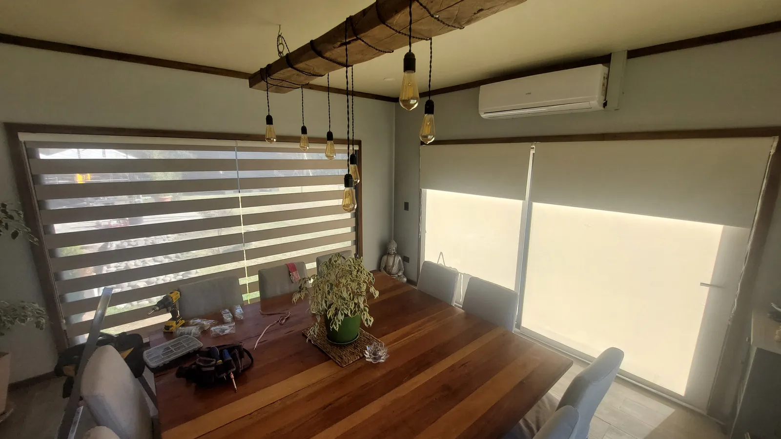 Cortina Roller Dúo — proyecto Terrallet