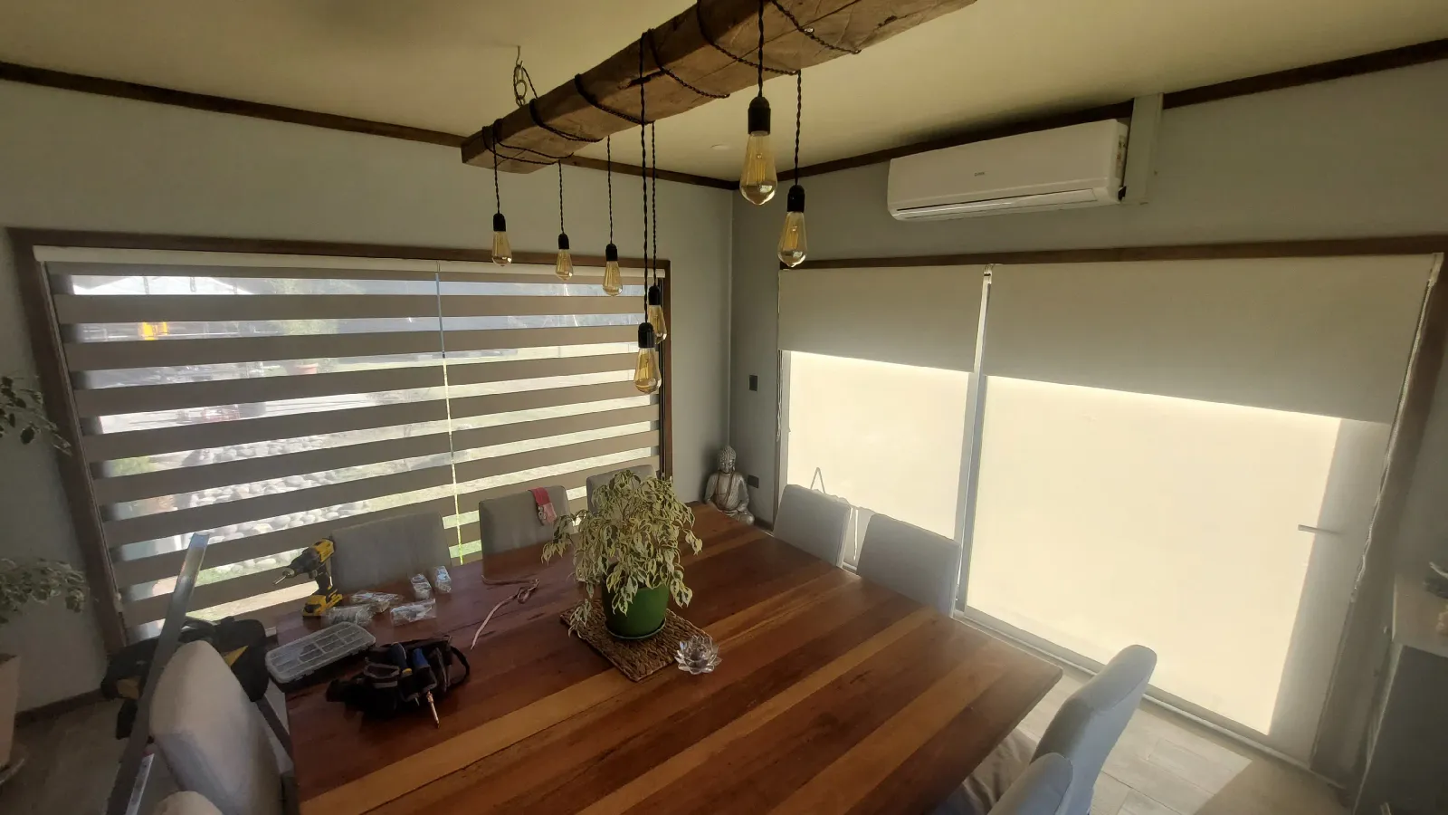 Cortina Roller Dúo — proyecto Terrallet